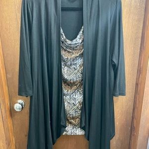 Womens Layered Tunic size 3X